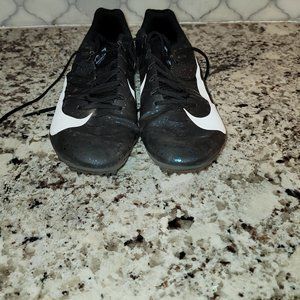 Mens Size 11.5 - Nike Zoom Rival S 9 Black Indigo Fog Speckled Track Running Use